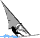 GIF-Bild Windsurfen im Pixel-Style