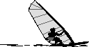 GIF-Bild Windsurfen im Pixel-Style
