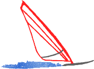 GIF-Bild Windsurfen im Pixel-Style