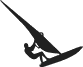 GIF-Bild Windsurfen im Pixel-Style