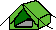 GIF-Bild Zelt im Pixel-Style