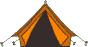 GIF-Bild Zelt im Pixel-Style