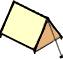 GIF-Bild Zelt im Pixel-Style