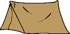 GIF-Bild Zelt im Pixel-Style