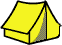 GIF-Bild Zelt im Pixel-Style